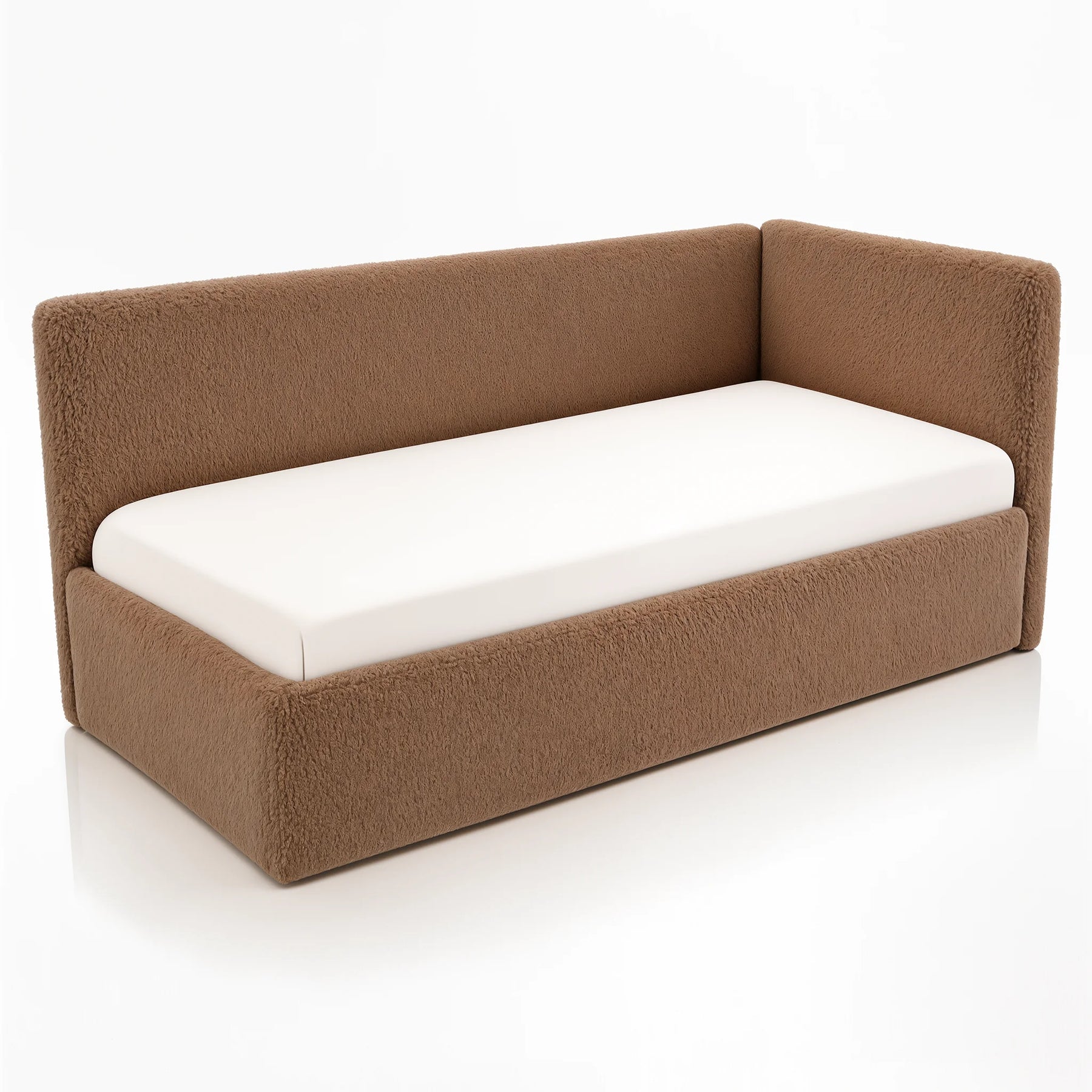 Ruda BOSS lova Vilna 17765 su čiužiniu - viengulė sofa lova vaikams ir lovos paaugliui